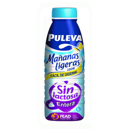 LECHE SIN LACTOSA ENTERA 1 LITRO