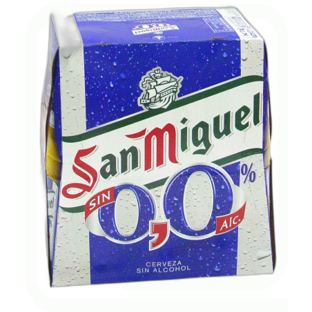 CERVEZA 0,0%  SIN PACK-6*25CL