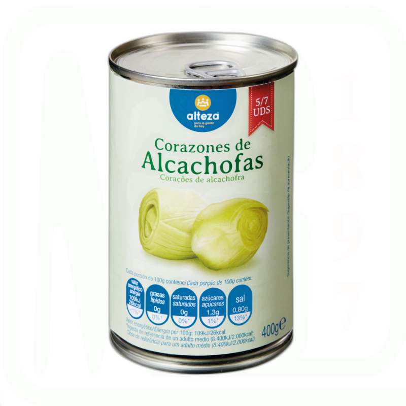 ALCACHOFAS 5/7F-240GR---