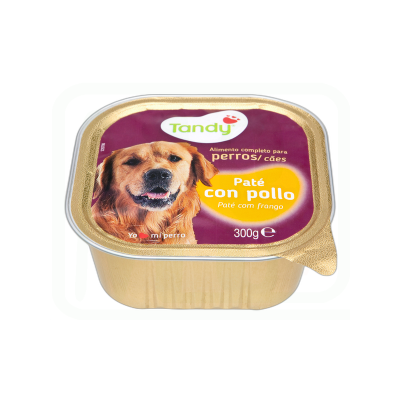 COMIDA PERROS TARRINA POLLO 300GR----
