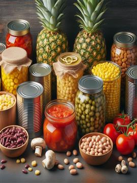 CONSERVAS DE FRUTAS Y VERDURAS