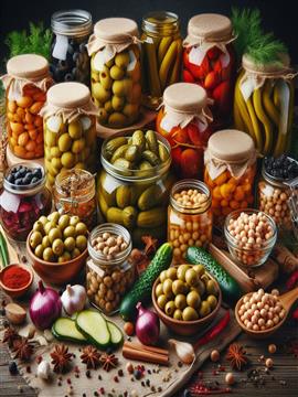ACEITUNAS Y ENCURTIDOS