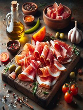 JAMÓN SERRANO Y PALETA CURADA